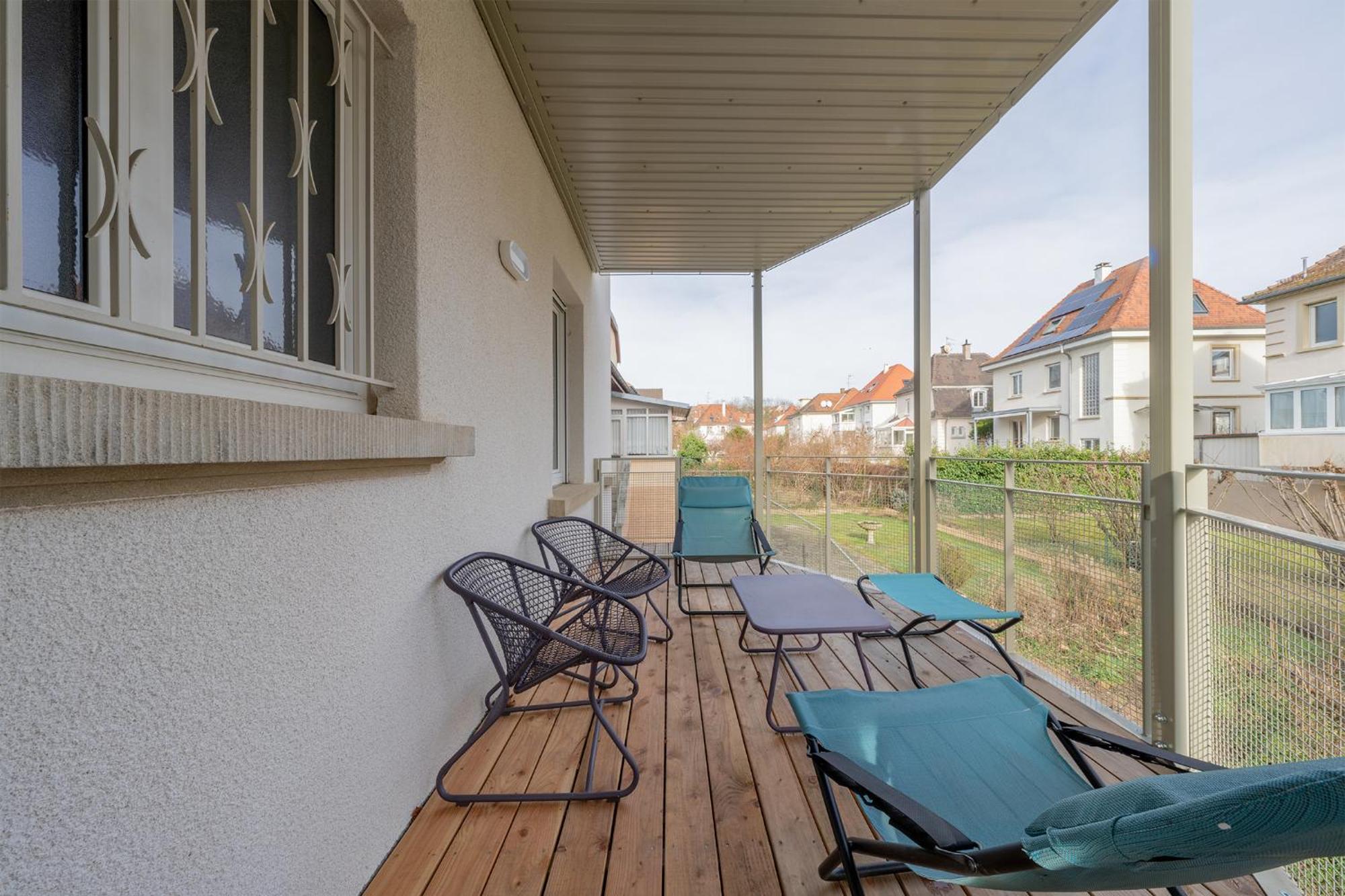 Le Cocon D'Emma, Appartement Bourgeois Avec Terrasse, Et Parking Gratuit Dans Maison De Maitre Strasbourg Bagian luar foto