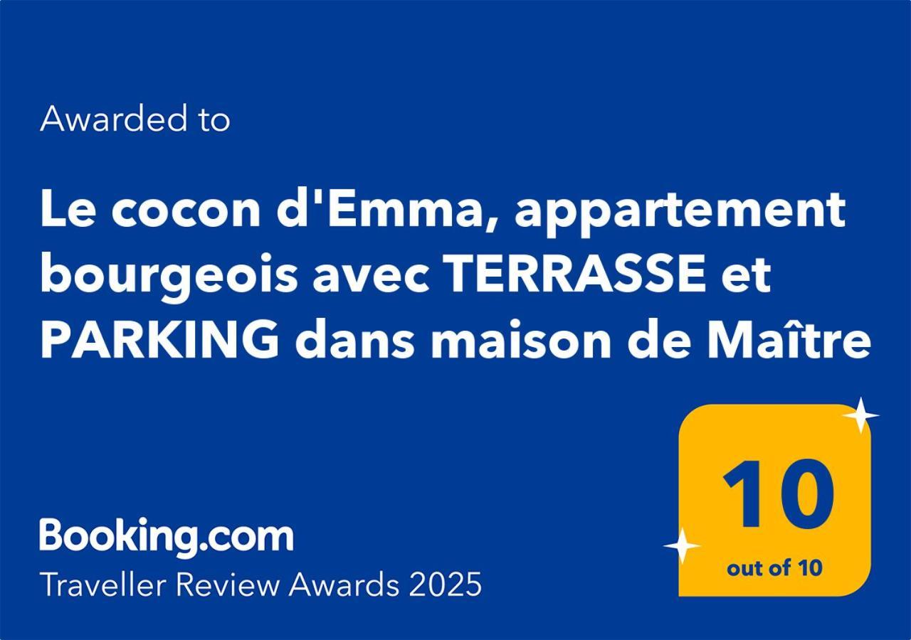 Le Cocon D'Emma, Appartement Bourgeois Avec Terrasse, Et Parking Gratuit Dans Maison De Maitre Strasbourg Bagian luar foto